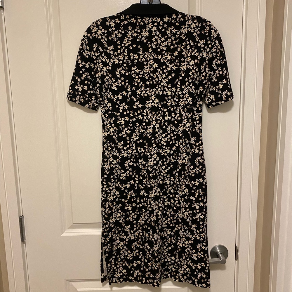 Baum Und Pferdgarten Jace Floral Collar Shirt Dress XS Black White - Picture 12 of 15